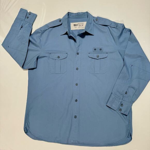 Heavy Duty Workshirt XL Mens WWS 67 Tactile Uniform XL Men’s Shirt Long sleeve - Picture 1 of 13